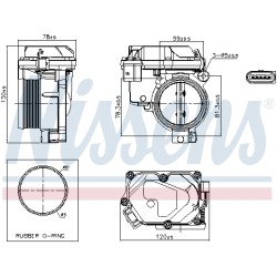 Corps Papillon Pour VW Touareg Audi A4 A5 A6 A7 A8 Q5 Q7