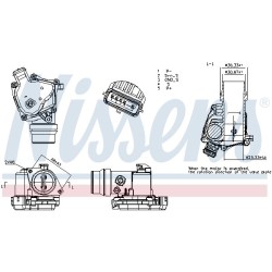 Corps Papillon Pour Renault Nissan MERCEDES Citan CLA 161A09794R 147B000Q0C