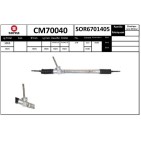 Crémaillère De Direction Pour Renault Grand Scénic II Kangoo Megane MERCEDES