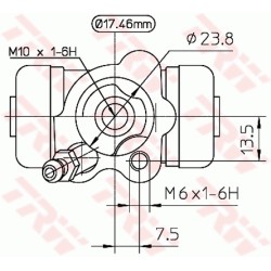 Cylindre de roue Pour Toyota BB I II Daihatsu Subaru 47550-02120 47550-B1010-000