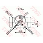 Cylindre de roue Pour Peugeot 205 - I II 440275