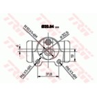 Cylindre de roue Pour Peugeot Renault Citroën Saxo 4402A8 7701041021 4402C3