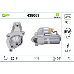Démarreur Pour Peugeot Fiat Suzuki Citroën 5802F2 9625382780 5802V6 5802J4