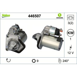 Démarreur Pour Nissan Almera Micra IV Note 233001HC0D 233001HC0DEX 233001HC1A