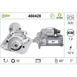Démarreur Pour Renault Kadjar Kangoo Laguna Latitude Megane CC Modus Sandero