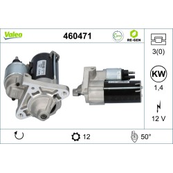 Démarreur Pour Renault Dacia Ford Nissan 8200584685 23300-00QAZ 23300-00QUA