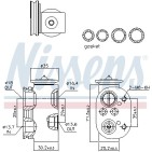 Détendeur, climatisation Pour BMW Série 1 F20 F21 2 F22, F87 F23 64119229488