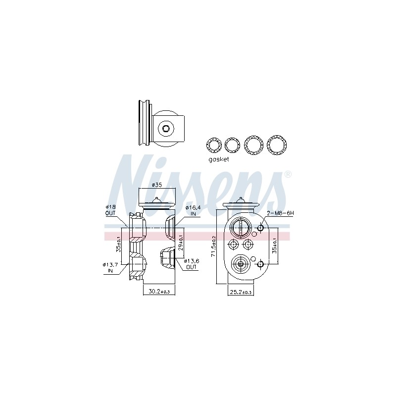 Détendeur, climatisation Pour BMW Série 1 F20 F21 2 F22, F87 F23 64119229488