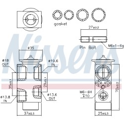Détendeur, climatisation Pour BMW Série 5 E60 E61 6 E63 E64 9178316