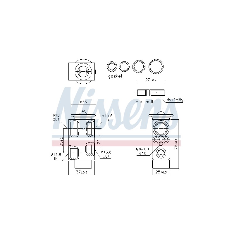 Détendeur, climatisation Pour BMW Série 5 E60 E61 6 E63 E64 9178316