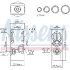 Détendeur, climatisation Pour Peugeot Fiat Toyota Citroën 6461F9 9464420480