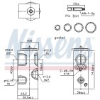 Détendeur, climatisation Pour Fiat 500 Chrysler Iveco Lancia 51854926 77366098