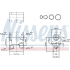 Détendeur, climatisation Pour Renault VW Bora Audi Seat 6N0820679A 6N0820679C