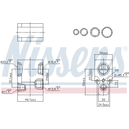Détendeur, climatisation Pour Renault VW Bora Audi Seat 6N0820679A 6N0820679C
