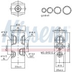 Détendeur, climatisation Pour Peugeot VW Seat Opel 6461E9 701820679D 4635199