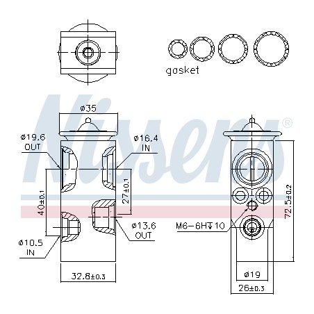 Détendeur, climatisation Pour Renault Opel Fiat Alfa Romeo 7701047852 1618491