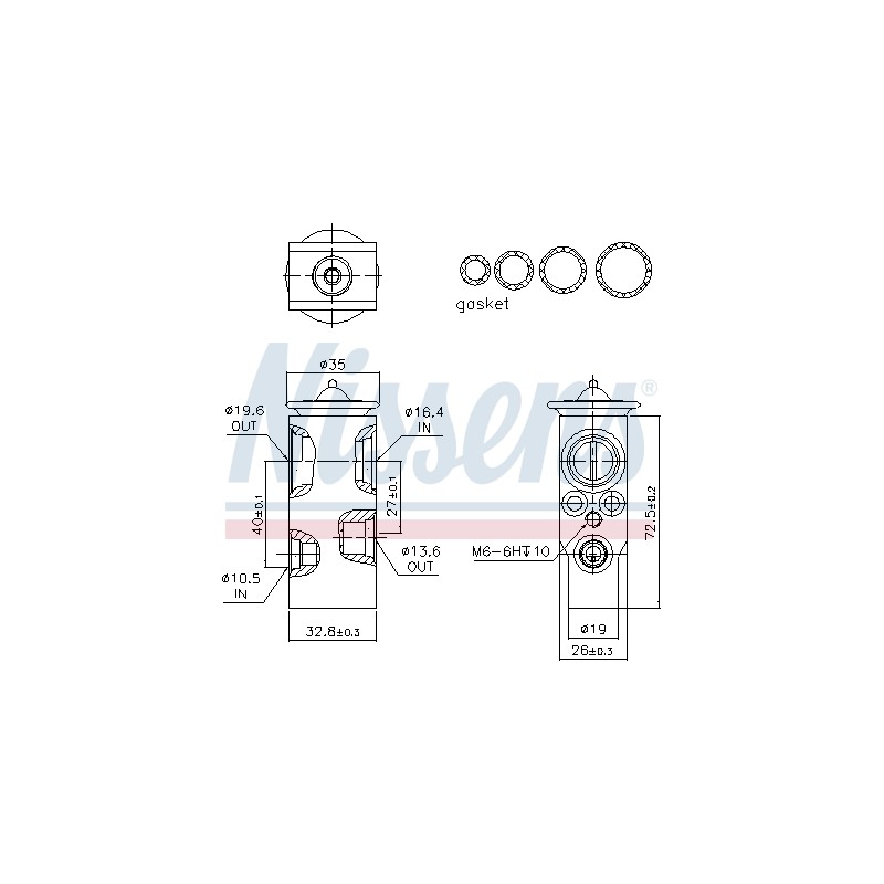 Détendeur, climatisation Pour Renault Opel Fiat Alfa Romeo 7701047852 1618491