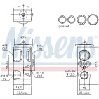 Détendeur, climatisation Pour VW Audi A3 Q2 Q3 Seat Skoda 5Q0816679B 5Q0820679