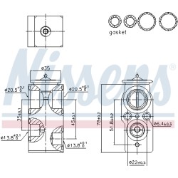 Détendeur, climatisation Pour Volvo S60 III S90 II V60 I V90 XC60 XC90 31404338