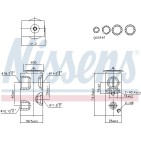 Détendeur, climatisation Pour Renault Dacia Fiat Jeep 922700511R 77368114