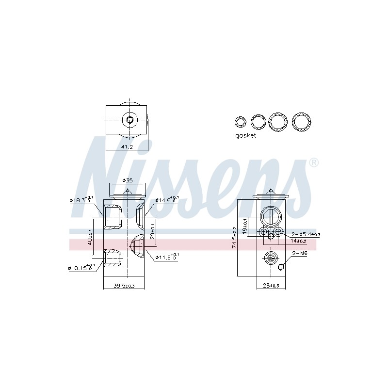 Détendeur, climatisation Pour Renault Dacia Fiat Jeep 922700511R 77368114