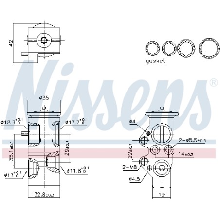 Détendeur, climatisation Pour VW Polo Audi A1 Seat Skoda 6C0816679 6C0820679