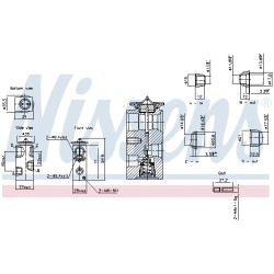 Détendeur, climatisation Pour Ford Fiesta VI 1877704 F7BH19849AA