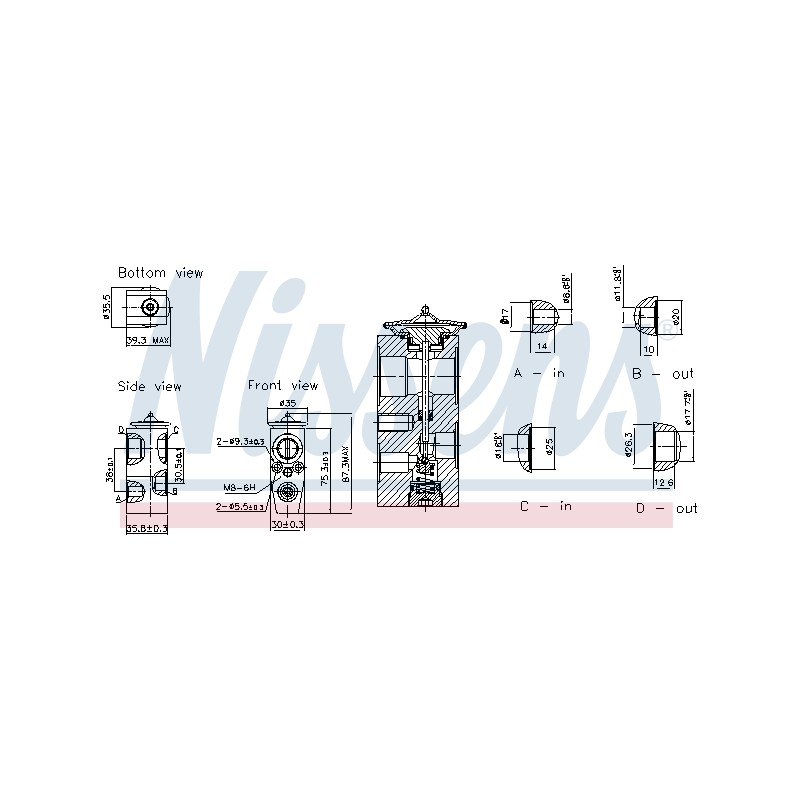 Détendeur, climatisation Pour Ford Tourneo Transit 1825195 BK2119849EA