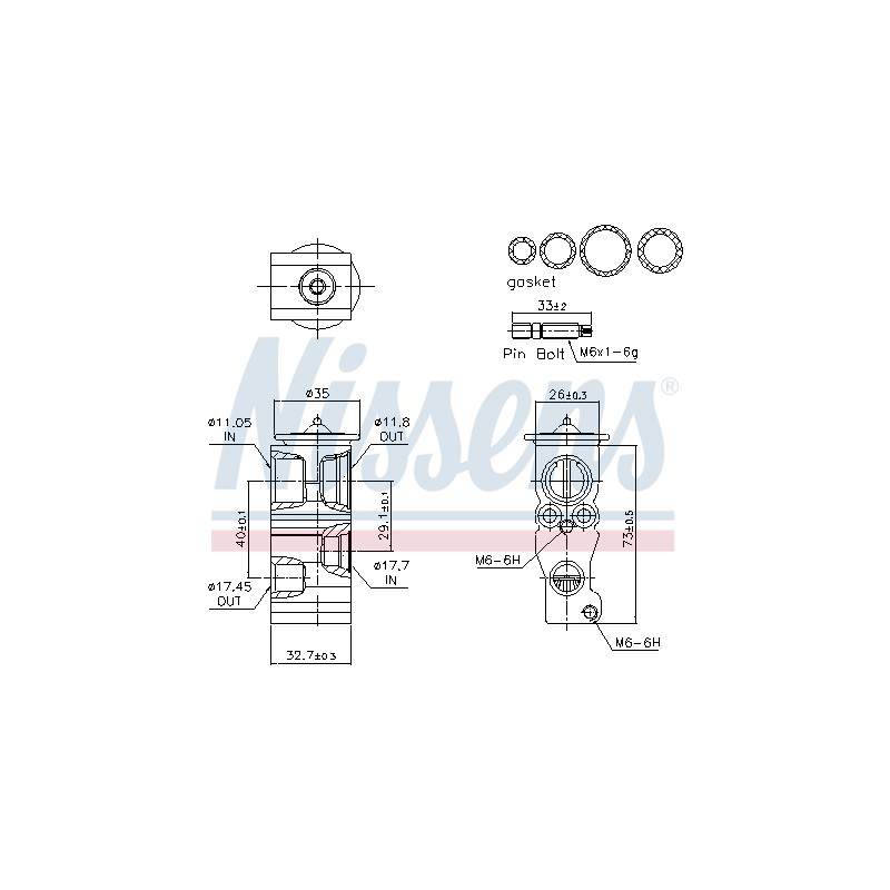Détendeur, climatisation Pour Peugeot 308 II 1610527980