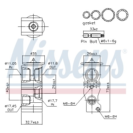 Détendeur, climatisation Pour Peugeot 308 II 1610527880