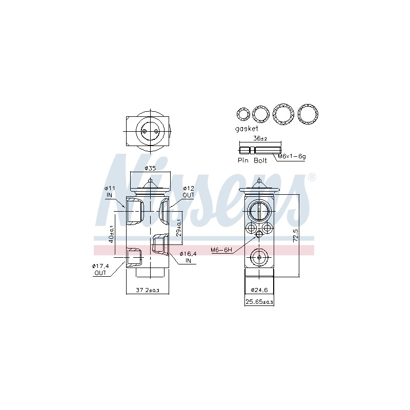 Détendeur, climatisation Pour Ford Galaxy Mondeo IV S-Max 1675329 9G9119849AA