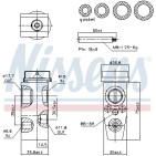 Détendeur, climatisation Pour Ford Ecosport Fiesta VII Puma Tourneo 2092579