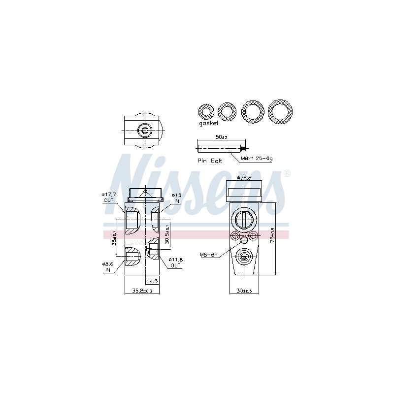 Détendeur, climatisation Pour Ford Ecosport Fiesta VII Puma Tourneo 2092579
