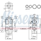 Détendeur, climatisation Pour VW California T6 Multivan VI 7E0816679