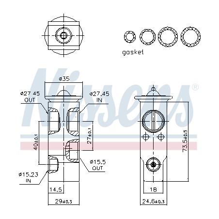 Détendeur, climatisation Pour Toyota Corolla Land Cruiser Prado Lexus GX LX RX