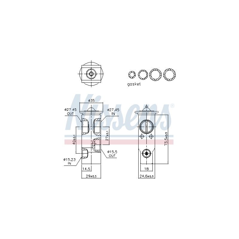 Détendeur, climatisation Pour Toyota Corolla Land Cruiser Prado Lexus GX LX RX