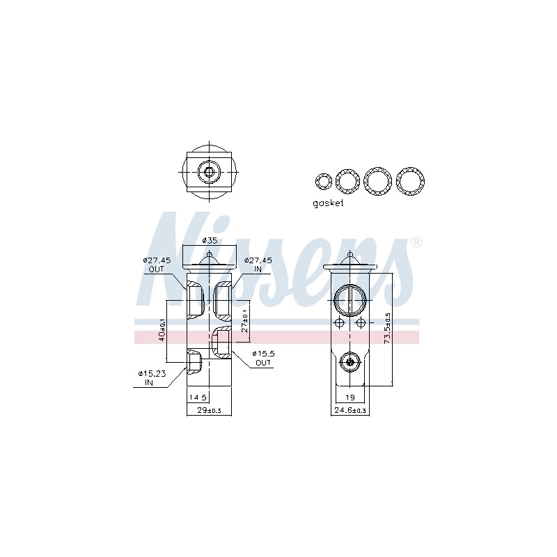 Détendeur, climatisation Pour Toyota Corolla FJ Cruiser Land 100 Prado Lexus GX