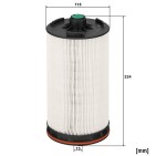 Filtre à Carburant Pour MERCEDES-TRUCK ACTROS MP4 / MP5 ANTOS AROCS SETRA SISU