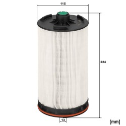 Filtre à Carburant Pour MERCEDES-TRUCK ACTROS MP4 / MP5 ANTOS AROCS SETRA SISU