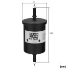 Filtre à Carburant Pour Peugeot 208 II 5008 Opel Corsa F