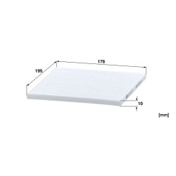 Filtre Habitacle Pour Nissan NV200 NV200/Evalia 27891-4FA0A B78914FA0AVA