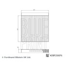 Filtre Habitacle Pour MG MG HS 11124596