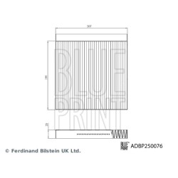 Filtre Habitacle Pour MG MG HS 11124596