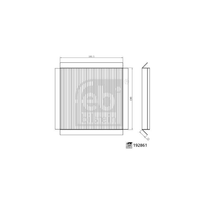 Filtre Habitacle Pour MG MG 3 10193400 10289138 30005704