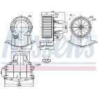 Pulseur d'Air Habitacle Pour VW California T5 T6 Multivan V VI 7E1819021A