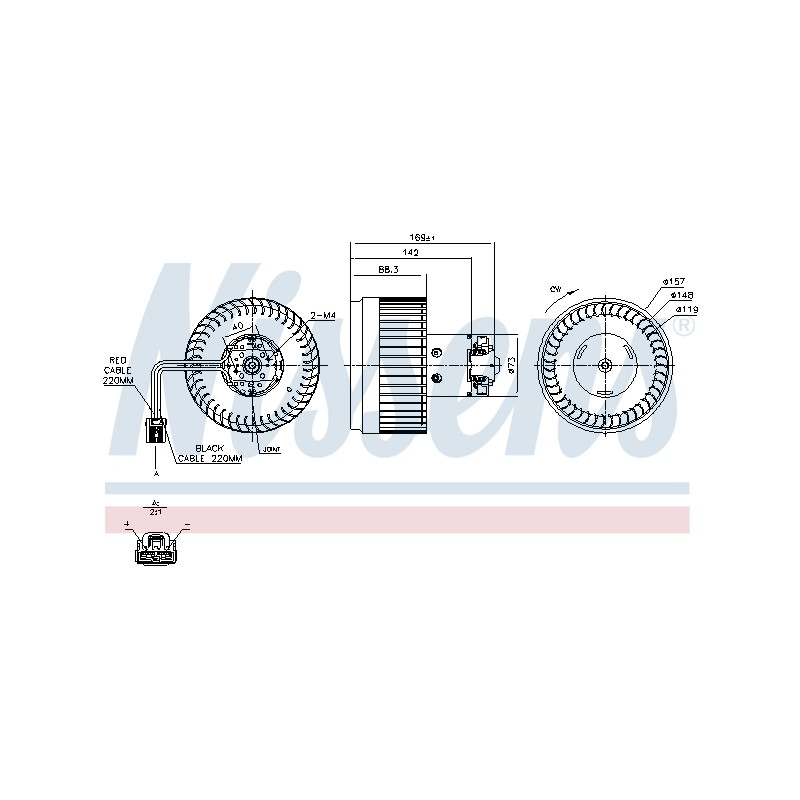 Pulseur d'Air Habitacle Pour Volvo S60 I S80 V70 II XC70 Cross Country 30715482