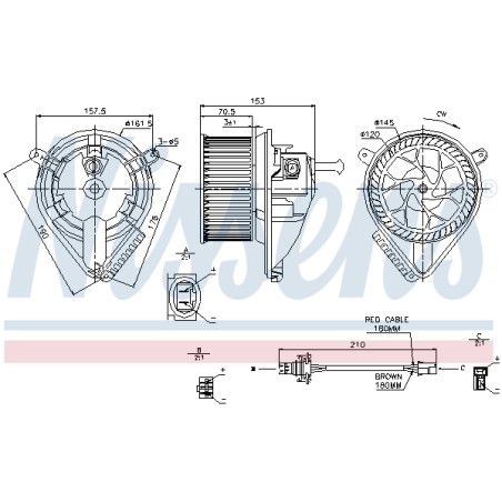 Pulseur d'Air Habitacle Pour VW LT 28-35 II 28-46 MERCEDES Sprinter