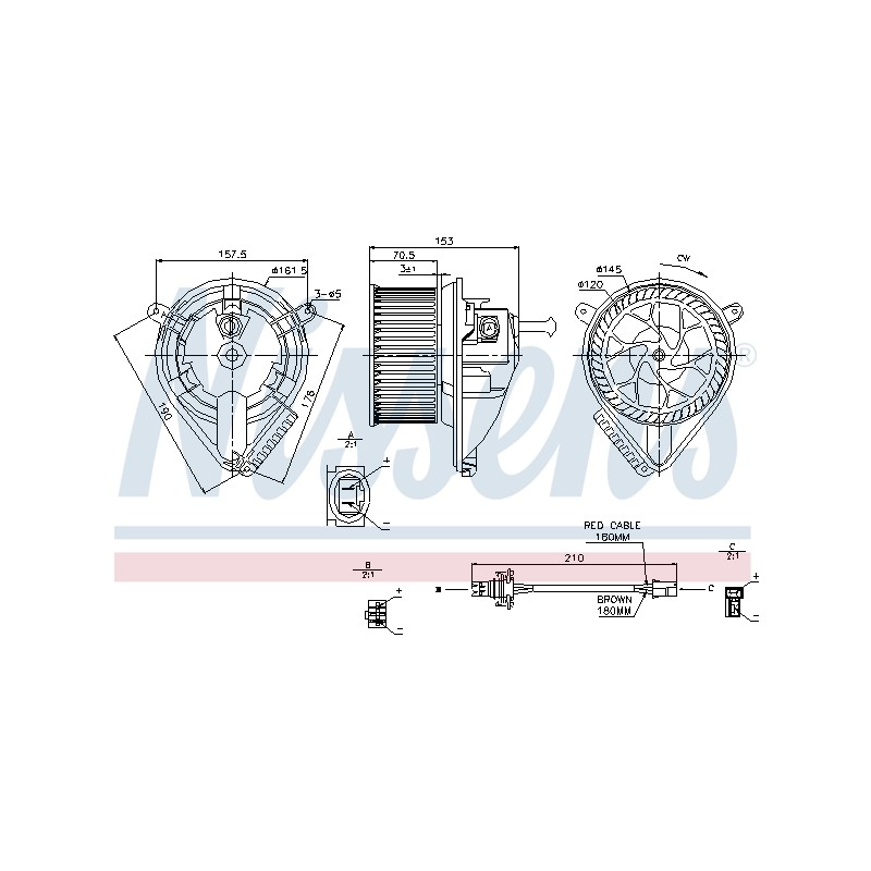 Pulseur d'Air Habitacle Pour VW LT 28-35 II 28-46 MERCEDES Sprinter