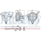 Pulseur d'Air Habitacle Pour Peugeot 306 Partner Citroën Berlingo ZX