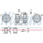 Pulseur d'Air Habitacle Pour BMW Série 3 E46 X3 3453729 64113453729 64116900685